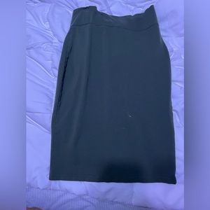 Hunter green skirt